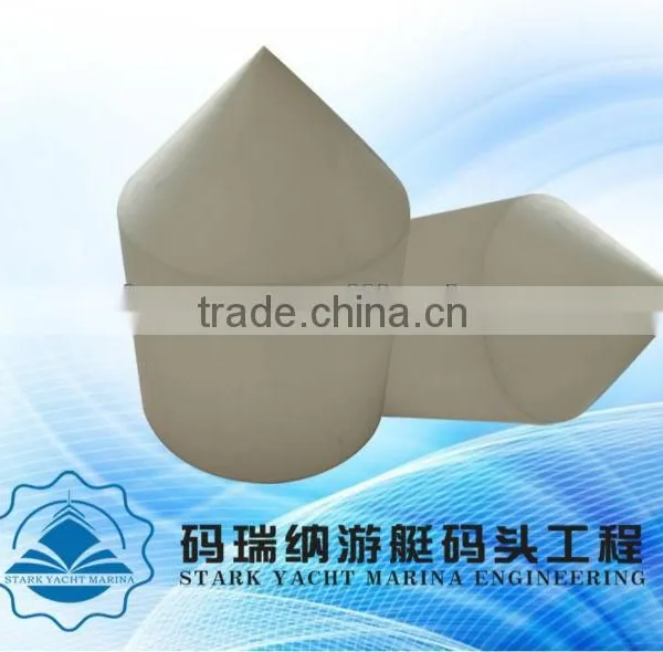 Marina Plastic Pile Cap for Floationg Dock photo-2