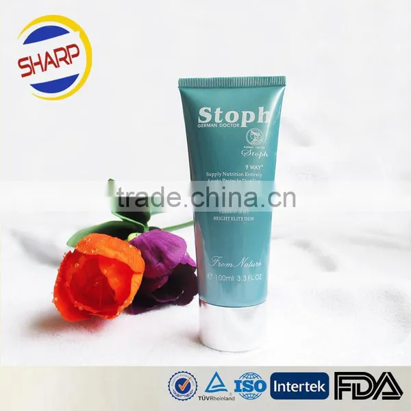 Profassional Supplying End Unsealed Plastic Cosmetic Tube Packaging photo-3