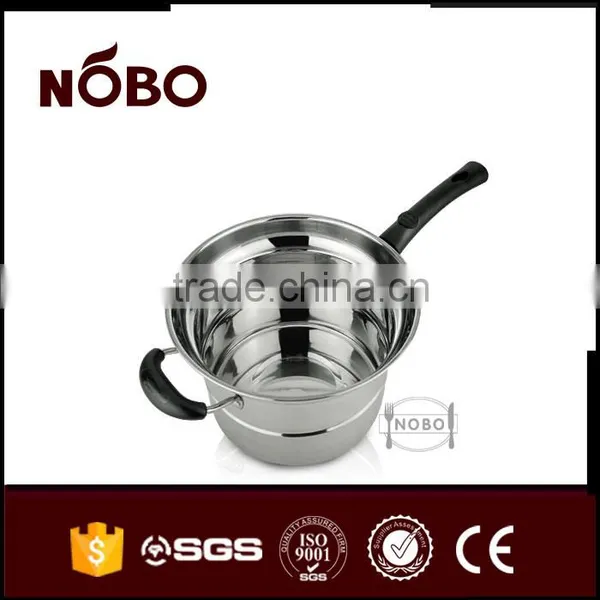 NOBO Capsule Bottom Stainless Steel Stock Pot photo-5