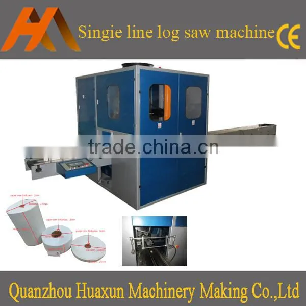 Automatic Kitchen Towel Roll Toilet Paper Log Saw Cutting Machinery