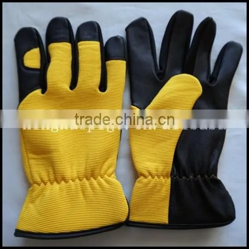 Sheepskin Leather Mechanical Gloves