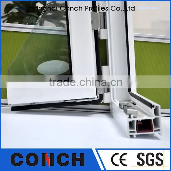 PVC Window Frame 60 Internal Casement Window Profiles photo-4
