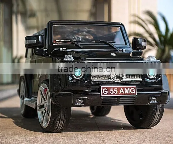 Licensed Ride on Cars for Kids Mercedes Benz G55 12V Official Authorized Baby Car With Music photo-3