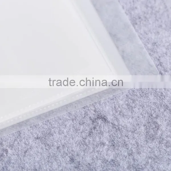 Transparent Plastic Multipage Hard Cover a4 Clear File Folder Document Holder Folding Document Holder pp Clear Book File Folder photo-3