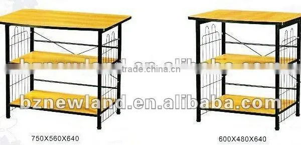 Cheap Metal Leg Wooden Board tv Stand for Home