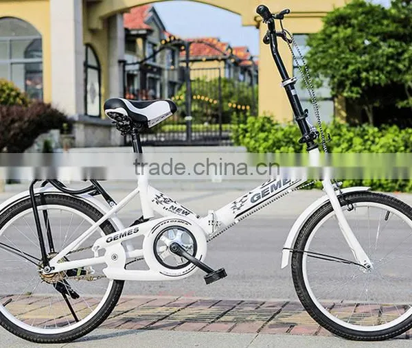 20 Inch High Quality Aluminum Alloy Folding Bike / Single Speed Folded Bicycle photo-2