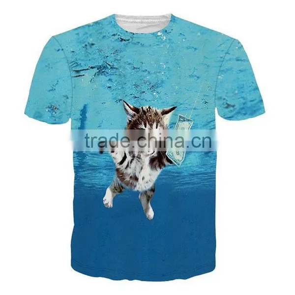 Wholesale Custom Logo 3d Sublimation Printed T-shirt,blank Printing 3d t Shirt From China Supplier's Choice photo-2
