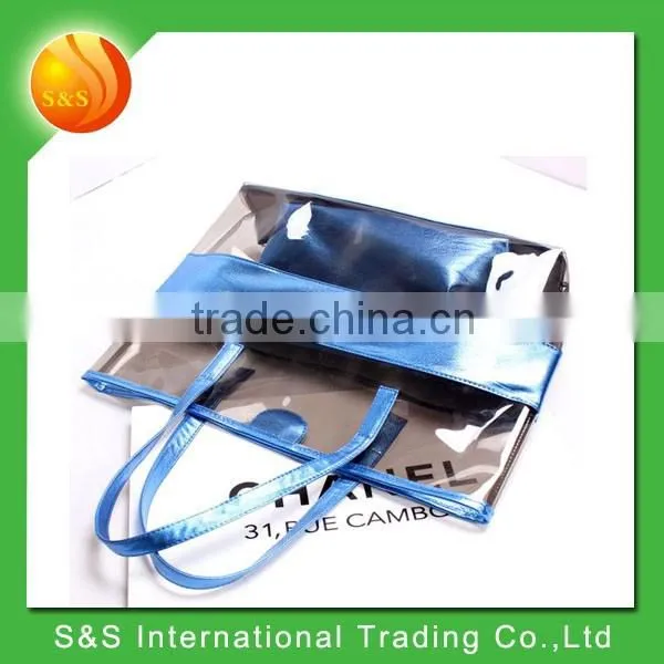 2015 New Style Tote Transparent Beach Bag photo-3