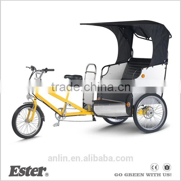 New Style ESTER Pedicab Rickshaw With Kenda Tyre