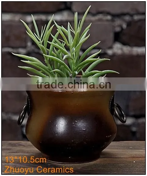 Gardening Pots With Ceramic Pottery Material photo-3