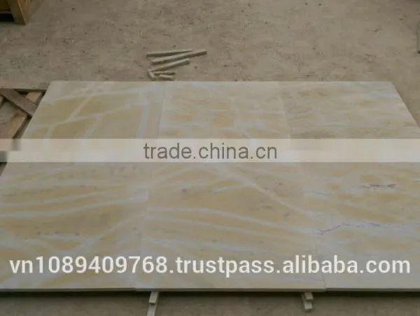 Vietnam Best Selling Yellow Marble Stone