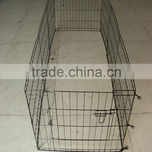 China Indoor Outdoor Cheap Portable Wire Metal Rabbit Enclosure Hutch photo-5