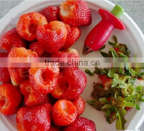 Strawberry Huller,Red,Manual Seeder photo-4