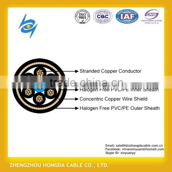 400Hz Airport Cables 7 Core With Copper Wire Braid Shield photo-2