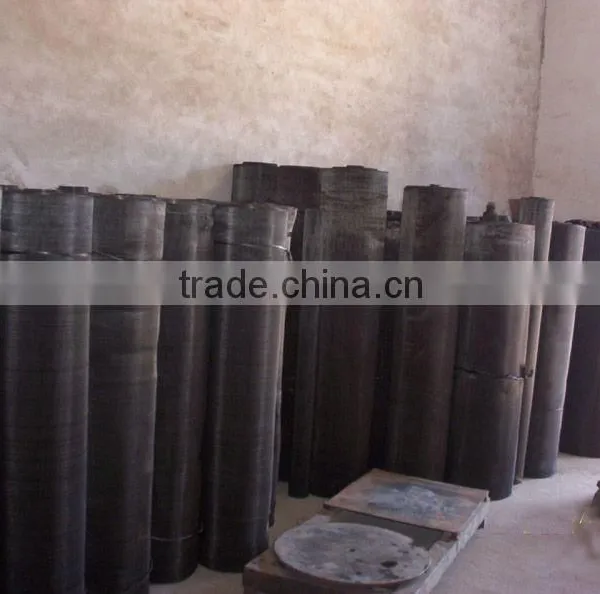 Low Carton Steel Black Wire Mesh/Cloth(factory) photo-6