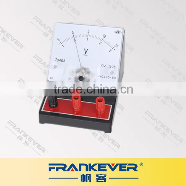 Voltmeter and ammeter for school lab teaching dc voltmeter