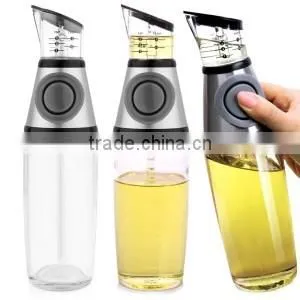 2016 New Design Hot Item 500ml Measure N Pour Salad Dressing and Oil Bottle photo-2