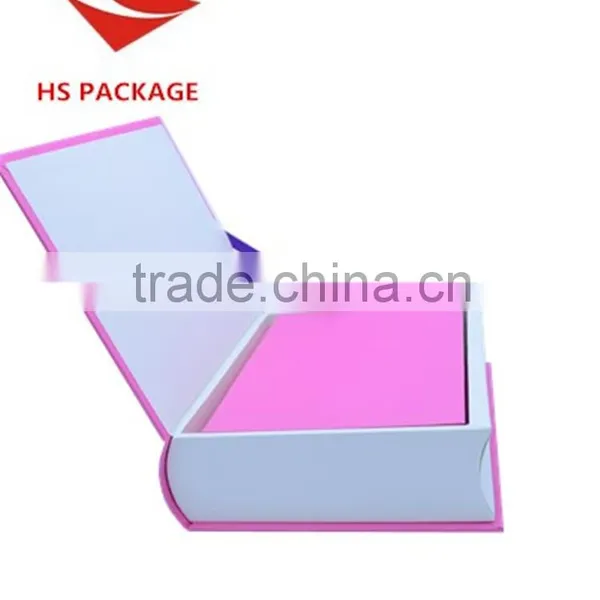 Luxuy Paper Nested Book Shape Box With Magnet Closure photo-5