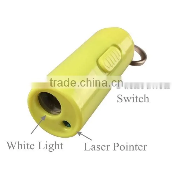LOGO Print USB Rechargeable MINI LED Torch With Laser Light photo-4