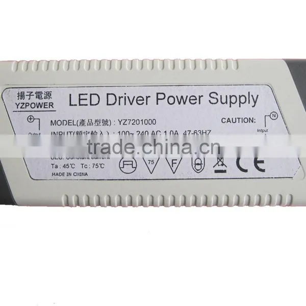 Universal 65V 66V 1A LED Driver Power Supply 67V 68V 69V 70V 71V 72V Air Cooling Switching AC Adapter photo-2