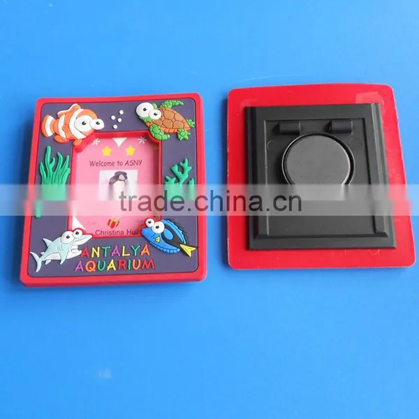 Antalya Aquarium Sea World Pvc Photo Frame With Magnet