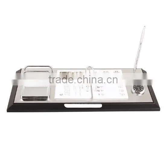 Wholesale Top Quality High Level Business Gift Wooden Calendar Sets