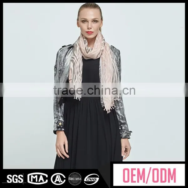 New Design Animal Printed Polyester Pashmina Scarf, 2016 Fashion Print Lady Scarf, Cashmere Muslim Hijab Scarf Women photo-3