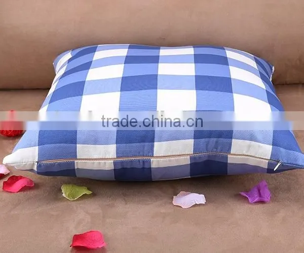 2015 New the Plaid Printed Cotton Pillowcases Creative Home Sofa Cushion for Leaning on photo-6