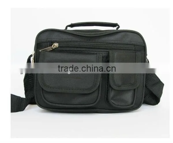 NEW Men's Black Side Shoulder Messenger Work Travel Bag