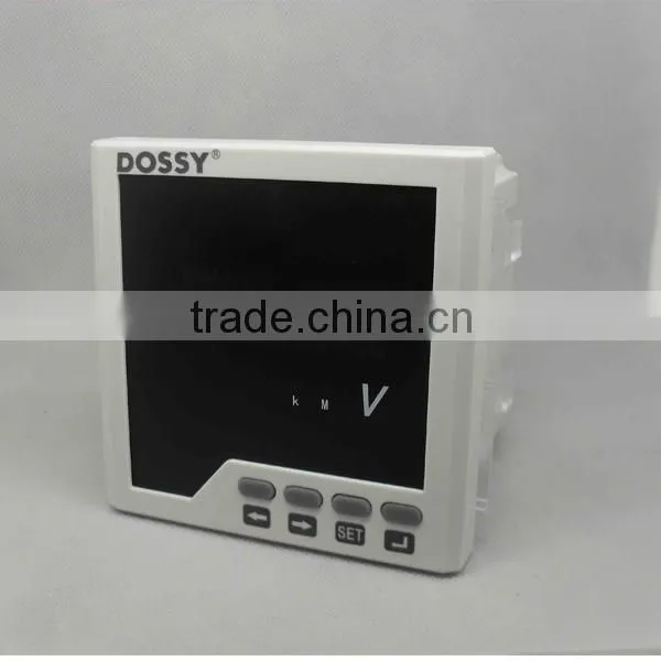 96X96 LCD multifunctional Meter single phase digital display meter