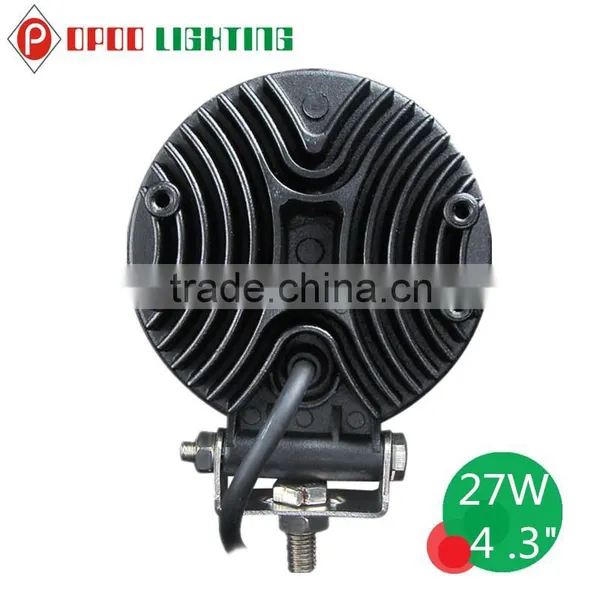 Hotsale 4.3" Offroad Truck Round 27W Led Work Light photo-2