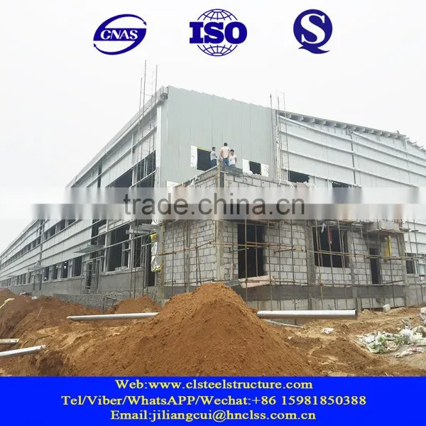 Easy Installed Prefab Structrual Steel Frame Prefabricatedworkshop photo-2