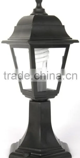 P401 Outdoor Plastic Wall Light/cheap and Classical Garden Lantern Post Lamp photo-5