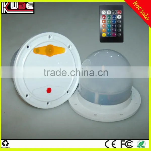 High Quality LED Light Source Decoration Lamp Base White/luminous Furniture Light Base/battery Powered Led Light With Remote photo-2
