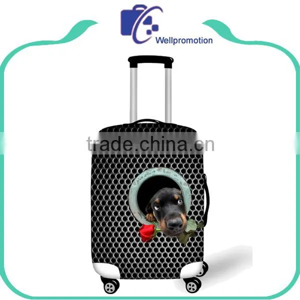 Colorful Custom Polyester Travel Luggage Cover Protector photo-6
