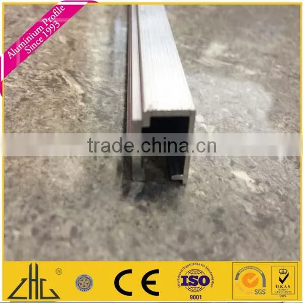 ZHL Zhonglian Extrusion U Shape Powder Coated Profile Aluminum photo-5