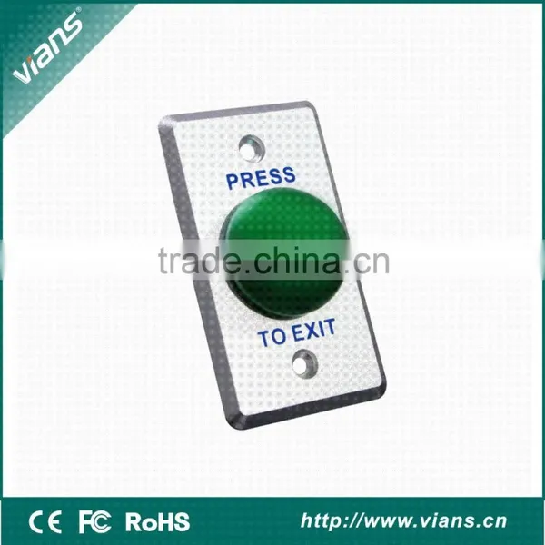 fashion mushroom stainless steel door release button/switch