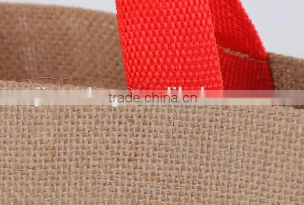 Attract Visitors Trade Show Bags Exhibition Souvenir Gifts Jute Bags Wholesale photo-3