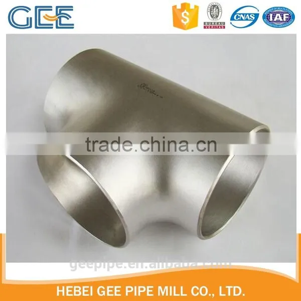 Stainless Steel Seamless Fittings Red Tee photo-2