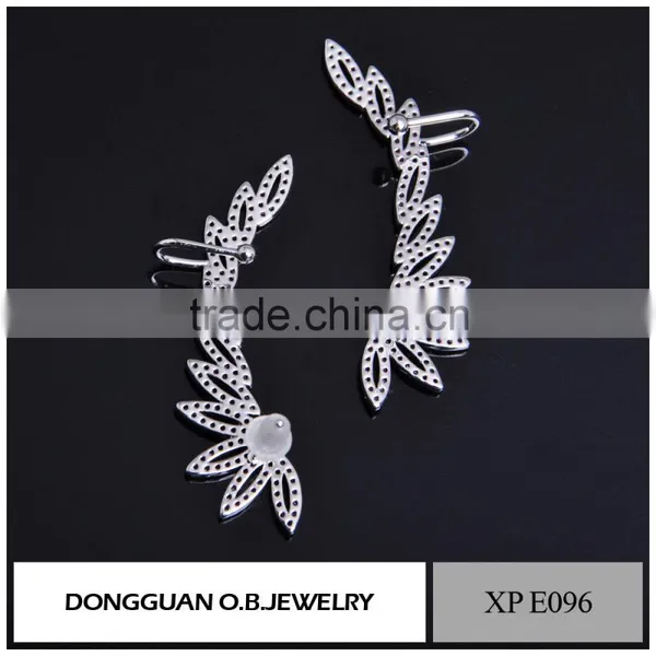 Brass Fashion Stud Earrings, Women Earrings,diamond Earrings Fashion Jewelry 2016 photo-5