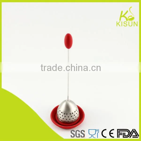 Promotional Wholesale Silicone Tea Infuser Tea Stainer Ball