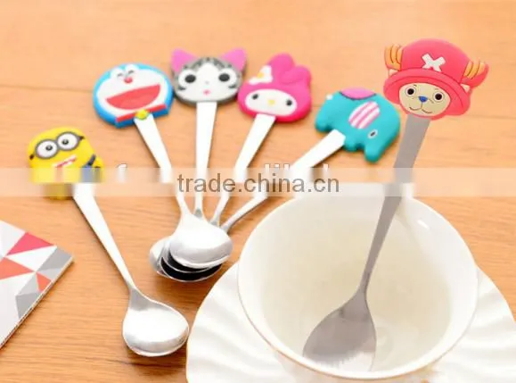 High Quality Kids Cartoon Stainless Steel Spoon/coffee Spoon/ice Cream Spoon photo-5