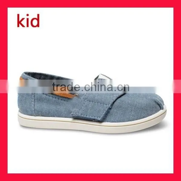 Comfortable Kids Canvas Shoes Sneakers Small Baby Chambray Kids Classics Shoes photo-3