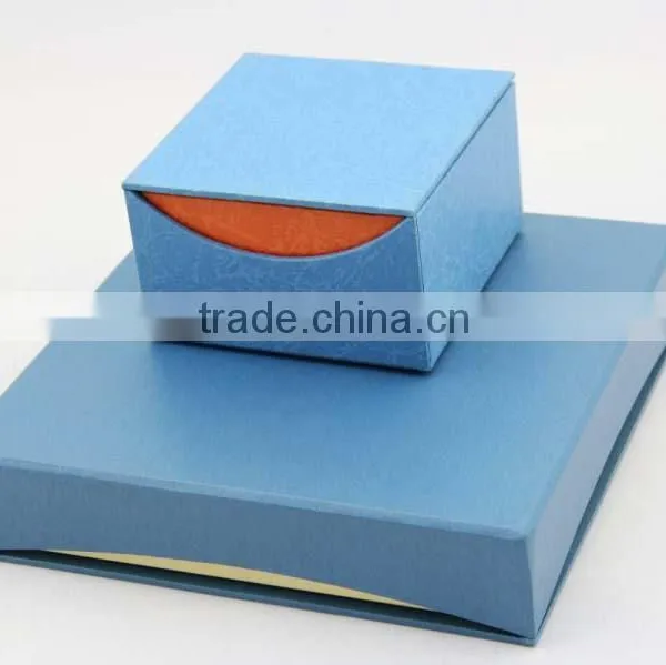 Custom Paper Jewelry Box / Lid and Base Square Cardboard Jewellery Boxes for Jewellery Hot Sale photo-3
