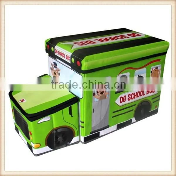 Car Style Printing Child Toy Storage Box photo-4