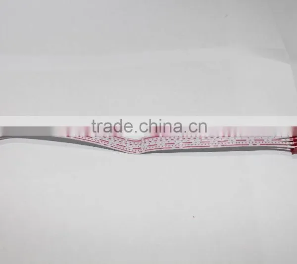 KSM Electrical Cable Assemble Custom Flat Ribbon Cable Assembly With Micro Match 1.27mm Red IDC Socket and Red IDC Socket photo-2