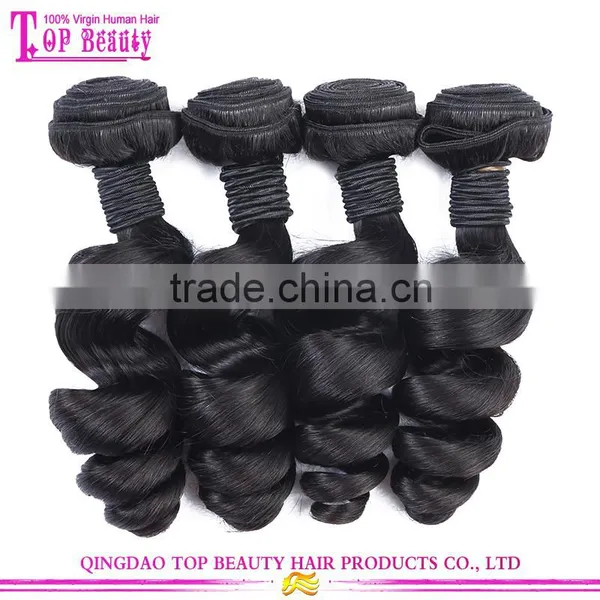 2015 New Hair Products Peruvian Loose Wave Hair Unprocessed Virgin Hair Weave Loose Wave photo-2