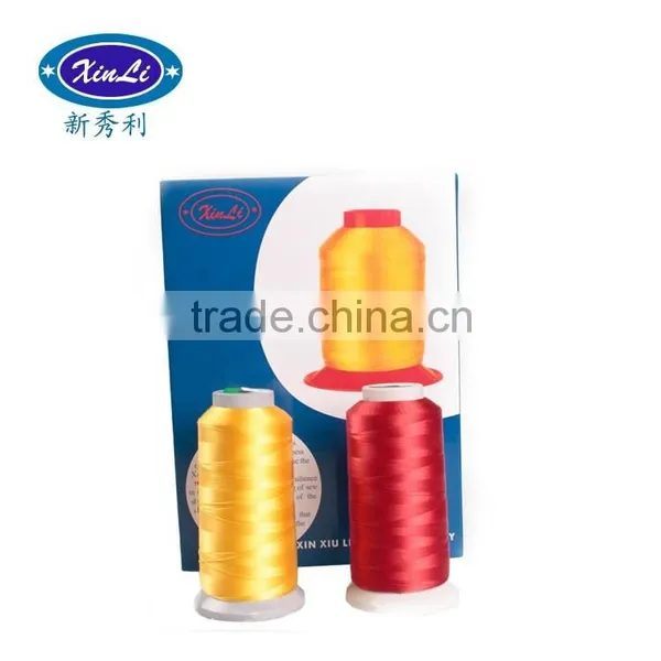 Free Sample Metallic Thread Polyester Metallic Embroidery Threads photo-3