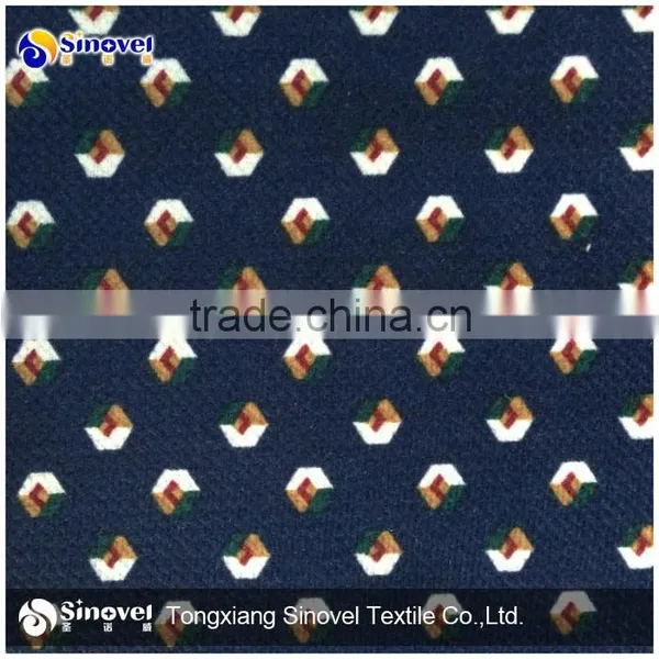 High Quality Polyester Printed Velvet for Suit/suit Fabric photo-4