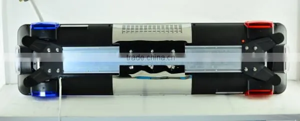 New Arrived Police Red and Blue Emergency Led Lightbar With Speaker and Siren photo-4